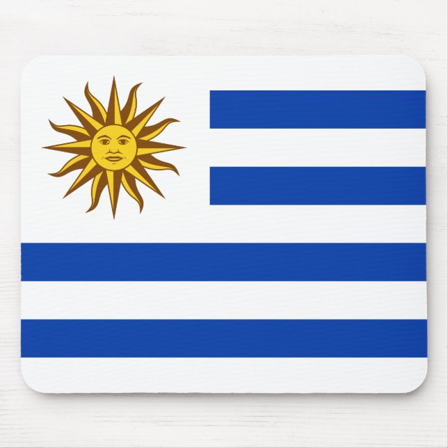 Mousepad Bandeira do Uruguai (Frente)