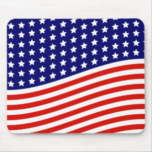 Mousepad Bandeira dos Estados Unidos bandeira americana o 4