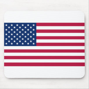 Mousepad Bandeira Dos Estados Unidos Da América