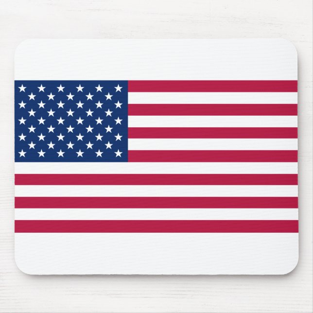 Mousepad Bandeira Dos Estados Unidos Da América (Frente)