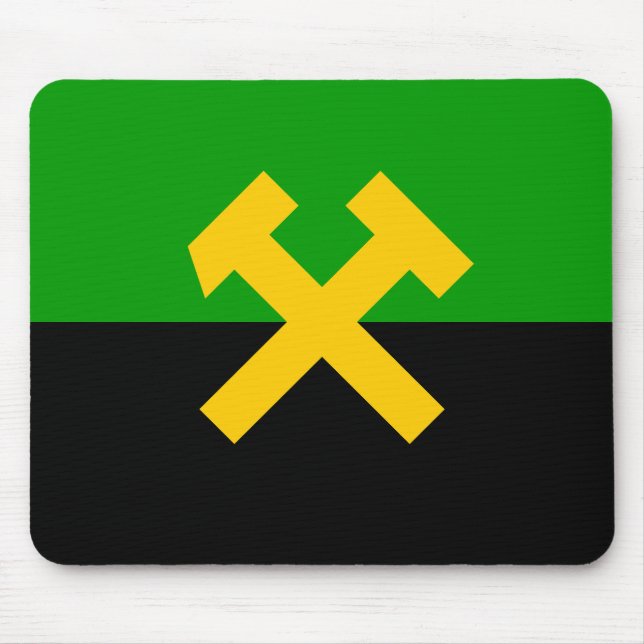 Mousepad Bandeira dos Mineiros e dos Trabalhadores das Mina (Frente)