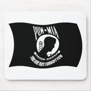 Mousepad Bandeira dos POW's & MIA's