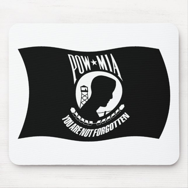 Mousepad Bandeira dos POW's & MIA's (Frente)