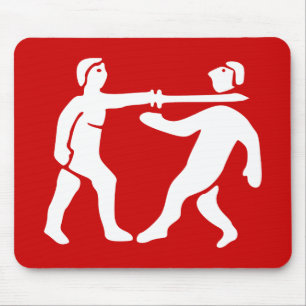 Mousepad Bandeira/emblema do império de Benin