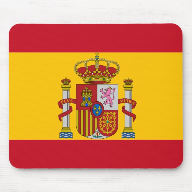 Mousepad Bandeira espanhola (Frente)