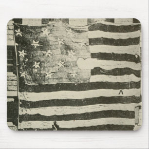 Mousepad Bandeira Estrelada: Bandeira Americana em Exposiçã