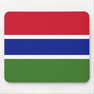 Mousepad Bandeira Gâmbia Patriótica