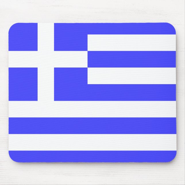 Mousepad Bandeira grega (Frente)
