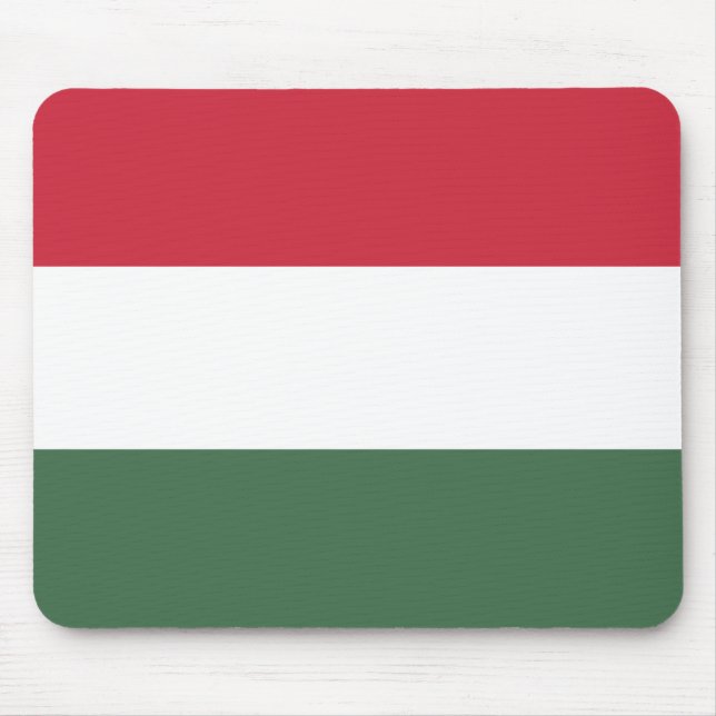 Mousepad Bandeira Húngara (Frente)