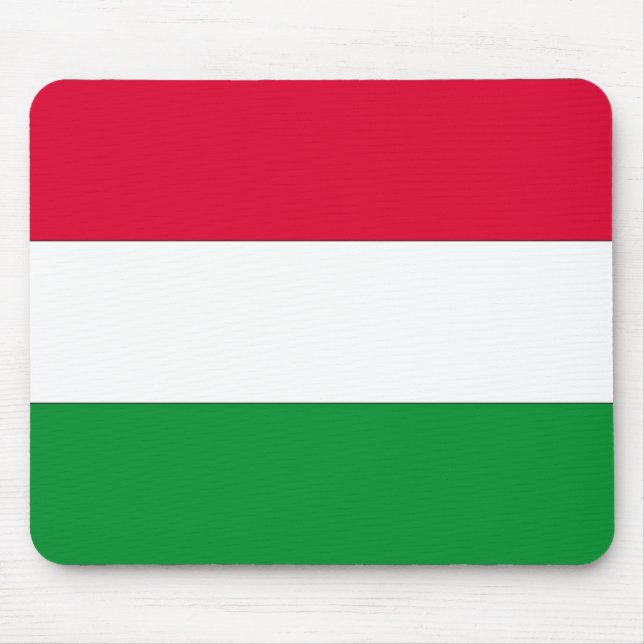 Mousepad Bandeira Húngara, Bandeira da Hungria (Frente)