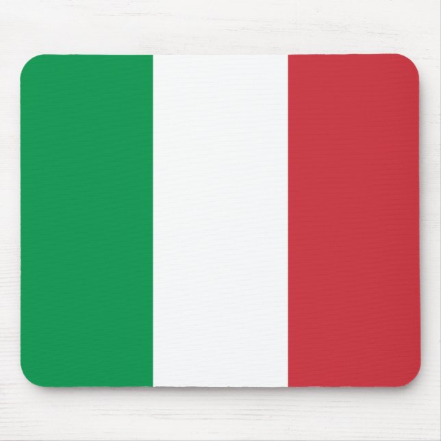 Mousepad Bandeira italiana (Itália) (Frente)