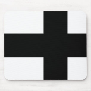Mousepad Bandeira monocromática de Finlandia
