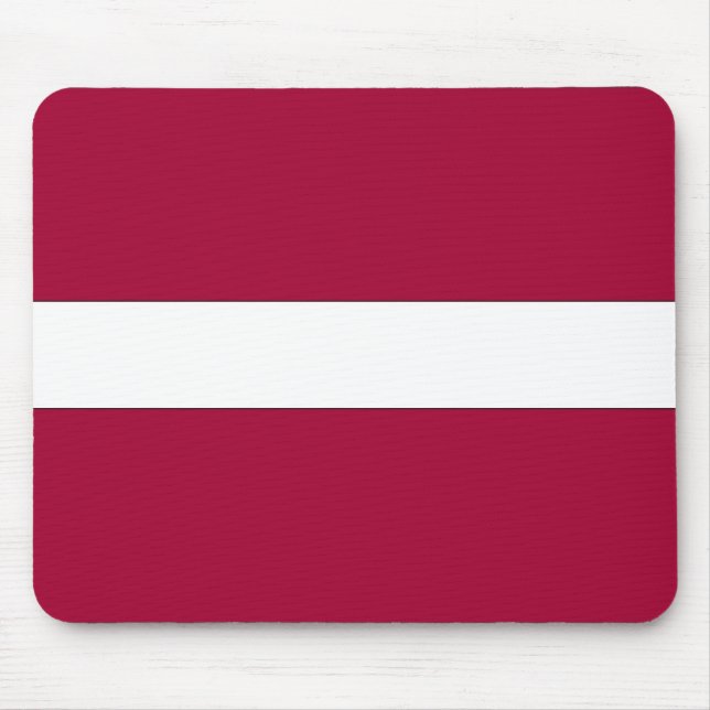 Mousepad Bandeira nacional da Letónia (Frente)