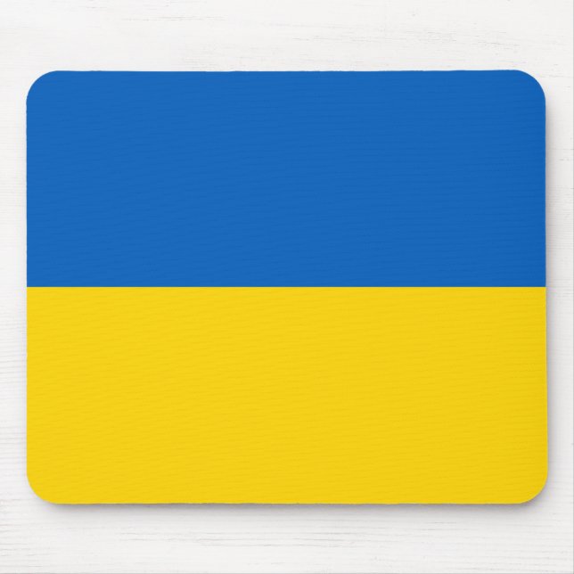 Mousepad Bandeira Nacional da Ucrânia (Frente)
