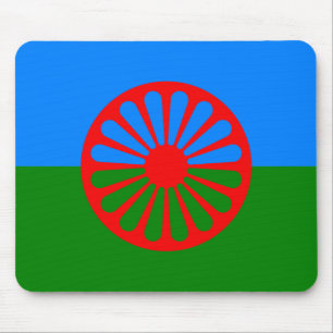 Mousepad Bandeira oficial do cigano do Romani