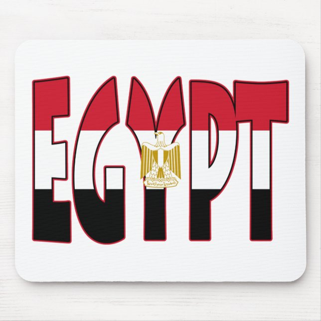 Mousepad Bandeira/Palavra do Egito (Frente)