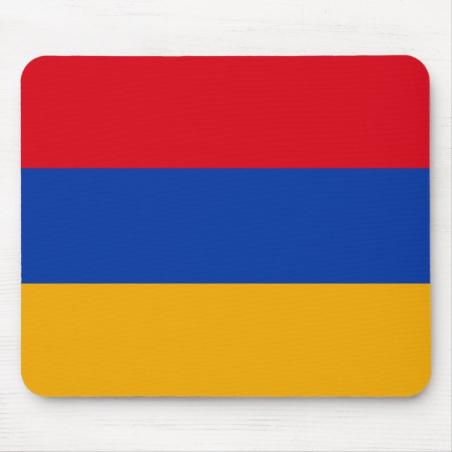 Mousepad Bandeira Patriótica Armênia (Frente)