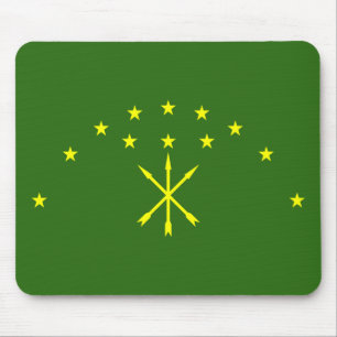 Mousepad Bandeira Patriótica da Adygea