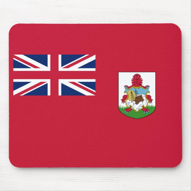 Mousepad Bandeira Patriótica das Bermudas (Frente)
