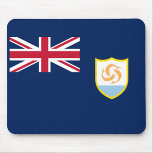 Mousepad Bandeira Patriótica de Anguila