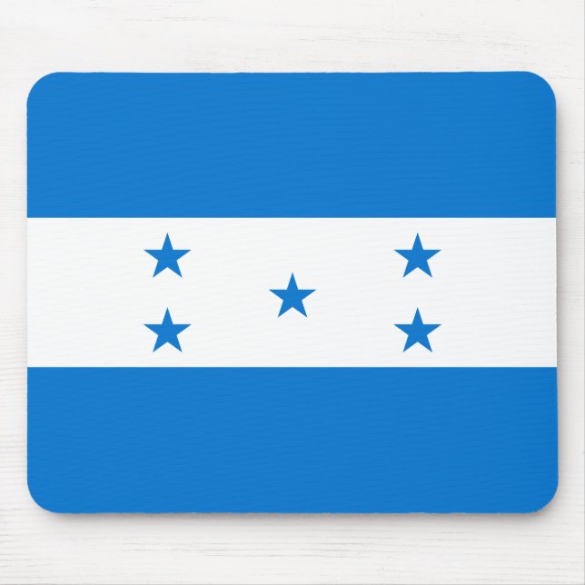 Mousepad Bandeira Patriótica de Honduras (Frente)