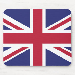 Mousepad Bandeira Patriótica do Reino Unido