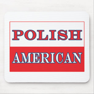 Mousepad Bandeira Polonesa Americana
