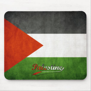 Mousepad Bandeira retro de Palestina