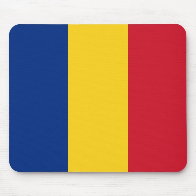 Mousepad Bandeira romena (Romênia) (Frente)