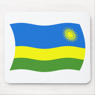 Mousepad Bandeira Ruanda