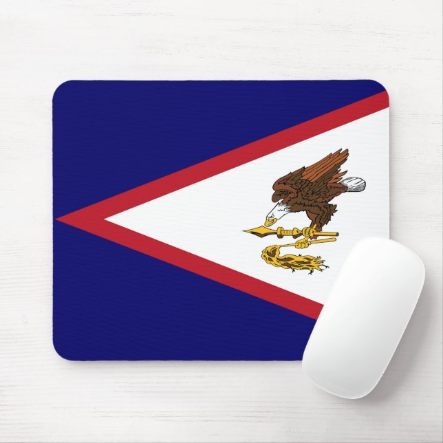 Mousepad bandeira Samoa Americana (Com mouse)