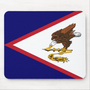 Mousepad Bandeira Samoa Americana Patriótica