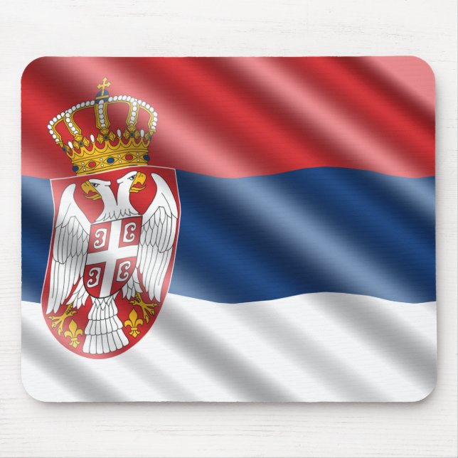 Mousepad Bandeira sérvio (Frente)
