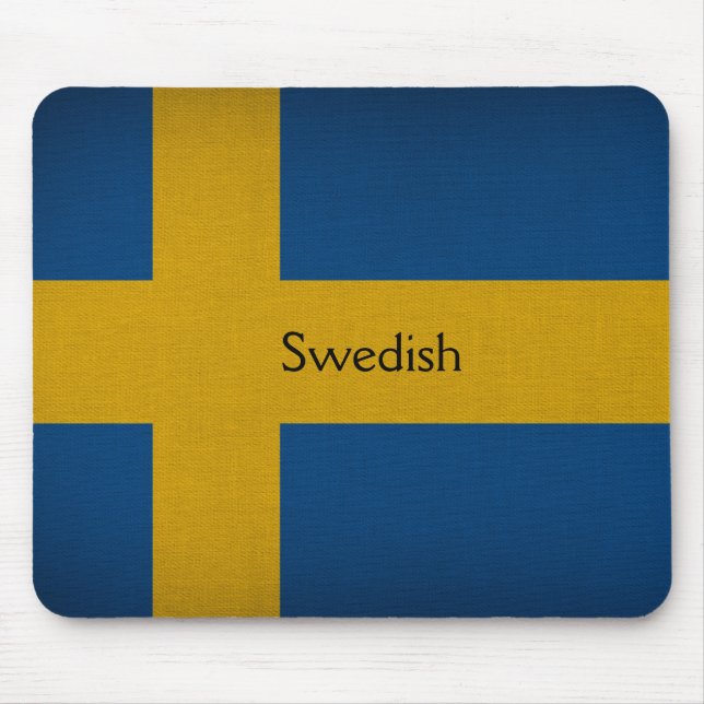 Mousepad Bandeira sueca (Frente)