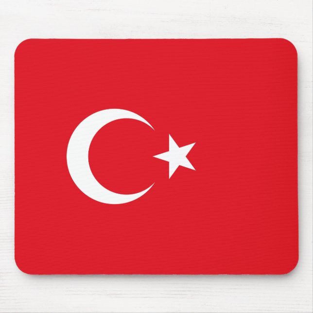 Mousepad Bandeira Turca (Turquia) (Frente)