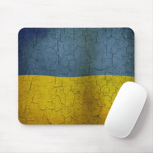 Mousepad bandeira ucraniana (Com mouse)