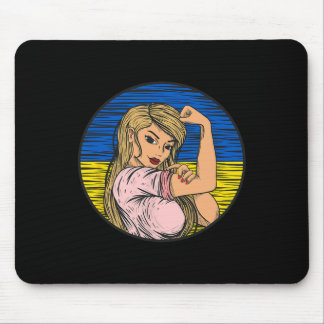 Mousepad Bandeira ucraniana patriótica Ucrânia Orgulhosa uc