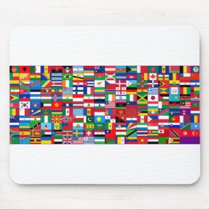 Mousepad Bandeiras do Mundo