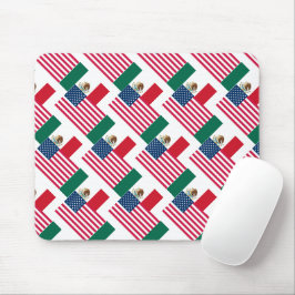 Mousepad Bandeiras mexicanas e americanas