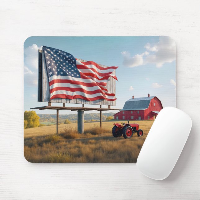 Mousepad Bandeja Americana na Fazenda (Com mouse)