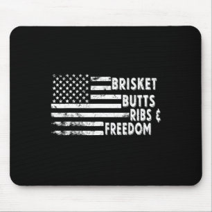 Mousepad Bandeja De Bumbuns E Bandeira Americana De Churras
