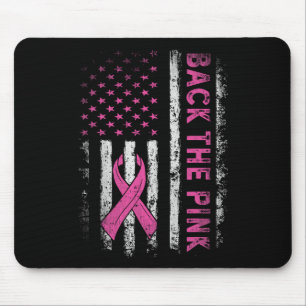 Mousepad Bandeja de Sensibilização do Cancer de Mama Rosa T
