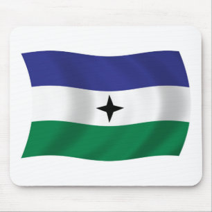 Mousepad Bandeja para Mouse da Bandeira Nacionalista Bubi