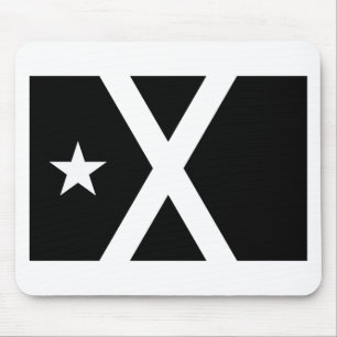 Mousepad Bandera Negra - bandeira de Estelada Catalunya