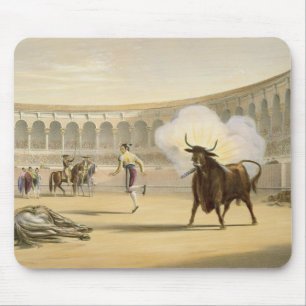 Mousepad Banderillas de Fuego, 1865 (litho da cor)