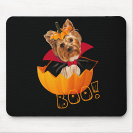 Mousepad Banguela-do-halloween Yorkshire terrier
