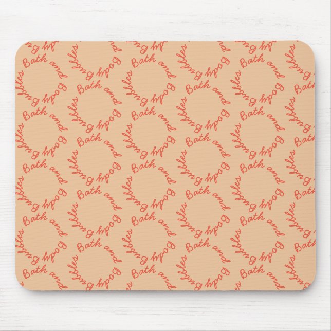 Mousepad Banho de bolhas e Corpo de Preto Órfão (Frente)