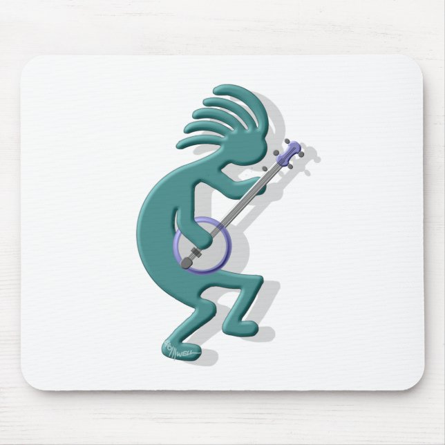 Mousepad Banjo de Kokopelli (Frente)