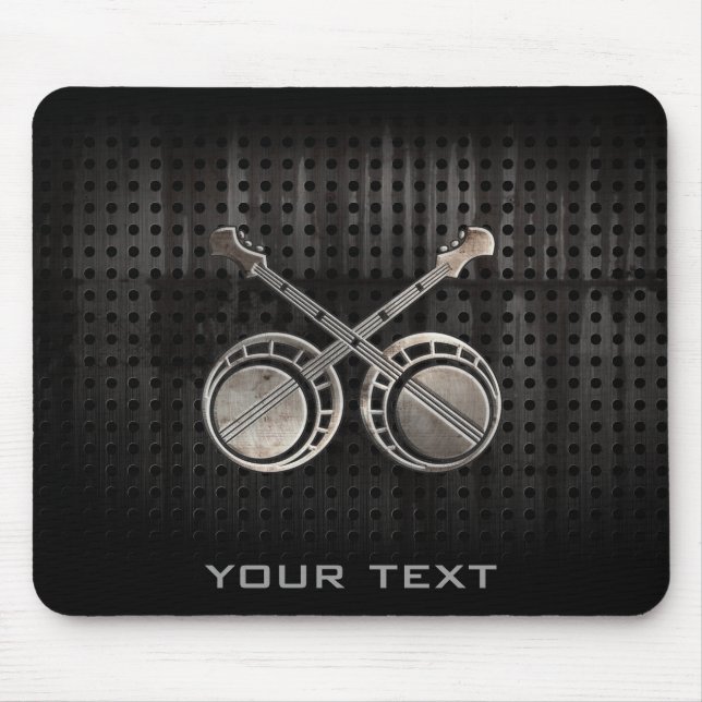 Mousepad Banjos de duelo ásperos (Frente)