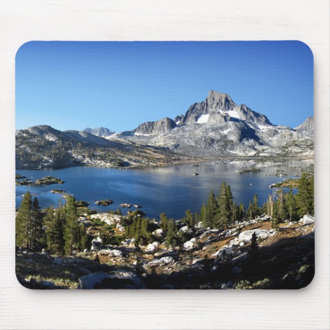 Mousepad Banner Peak Thousand Island Lake John Muir Trail (Frente)